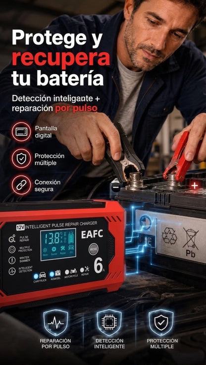 *PowerShield 12V/6A* - Super Iniciador para baterías